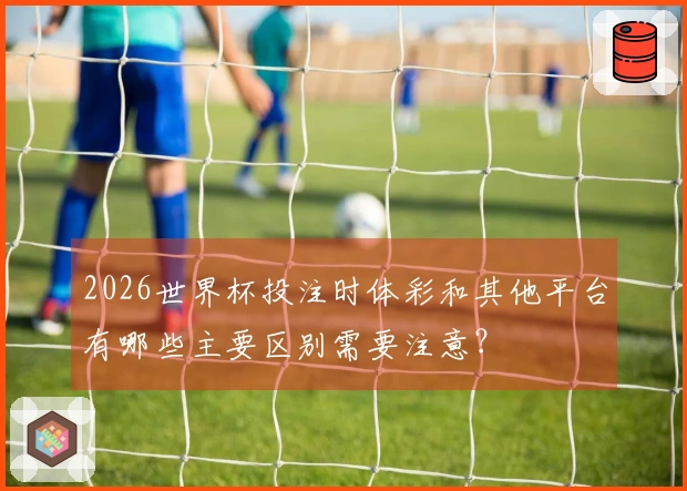 2026世界杯投注时体彩和其他平台有哪些主要区别需要注意？